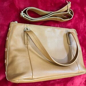Hammitt Tan Leather Shoulder Bag